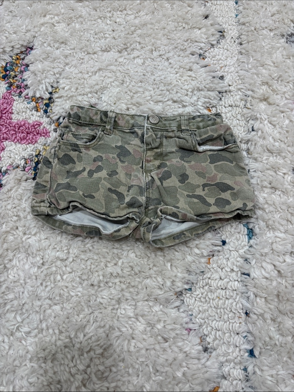 Zara Camo Shorts